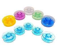 Z.Z.N. Lot de 10 bobines en plastique transparent pour machines à coudre Gritzner