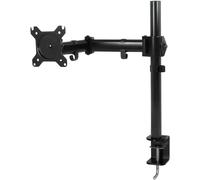 Z1 Basic - Bras D'Écran Support De Bureau, Jusqu'À 34¿/38¿ Ultra-Large, Jusqu'À 15 Kg/33 Ibs, Bras Écran Pc, Vesa 75X75/100X100, Inclinable, Ergonomique, Gestion Des Câbles - Noir