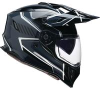 Z1R Range Voyager, casque d aventure L Noir/Gris/Blanc Noir/Gris/Blanc