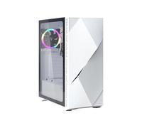 Z3 Iceberg - Mid tower - ATX étendu - panneau latéral fenêtré (verre trempé) - pas d'alimentation - blanc - USB/Audio