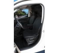 Z4L Housses de siège auto sur mesure (version 2 places) compatibles avec Berlingo, Combo, Doblo, Partner, Rifter, Proace City à partir de 2019 - Cuir synthétique VIP