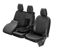 Z4L Housses de siège VIP en cuir synthétique de haute qualité adaptées pour Toyota Proace - 100% compatibles, mousse polyuréthane de 3 mm, matériau à trois couches, doublure renforcée