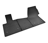 Z4L Tapis de sol en caoutchouc sur mesure pour VW T7 Multivan à partir de 2022,2 sièges