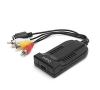Z51B Convertisseur Audio Vidéo Upscaler De Signal Vidéo CVBS SVIDEO Vers HDMI Convertisseur Adaptateur Prise En Charge 720P 1080P Pour L'électronique Domestique