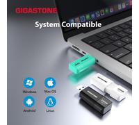 Z60 64GB USB 3.1 Flash Drive,2 Pack USB Flash Drive,Compact Reliable Performance Pen Drive for PC Computer Mac,Compatible with USB 2.0/3.0 Interface Retractable Mini Waterproof and Sturdy