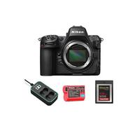 Nikon Z8 Boitier + Kingma 2400mAh batterie (Nikon EN-EL15) + Kingma chargeur de batterie + SanDisk CFexpress Type B 128 Go G