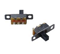 ZAAHH Micro Interrupteur 10 pièces/lot 3 Broches 2 Positions Mini Taille SPDT interrupteurs à glissière on-Off PCB matériel de Bricolage Outils électriques cosse à souder SS12F15G