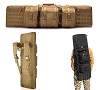 ZAANU Étuis pour fusils Étui Tactique pour Fusil 2 étuis pour fusils Sac pour Fusil rembourré Souple pour fusils à Lunette Sacs pour fusils et Pistolets Sac pour Fusil de Chasse