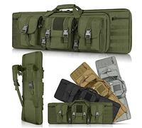 ZAANU Étuis pour fusils Sac pour Fusil Tactique Étui pour Fusil rembourré Souple Sac à Dos pour Fusil Double Sac à Pistolet Multi-Poches Sac à Dos de pêche pour tir Sac Multifonctionnel