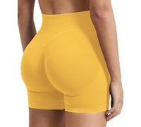 ZAAYO Short de sport pour femme - Effet d'entraînement 4,5 - Sans coutures - Scrunch Butt Lifting - Short de motard