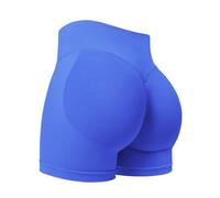 ZAAYO Short de sport pour femme Hidden Scrunch, Bleu électrique, L