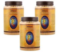 Zabłocka Lot de 3 sels thermiques iodé/brome - 3 x 1 kg - Minéraux naturels - Pour soins de la peau - Exfoliant - Relaxation - Magnésium, brome, calcium, sel iodé pour bains complets et partiels