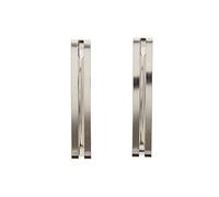 ZAC de Alter Ego® Lot de 2 barrettes à cheveux avec découpes - argent -