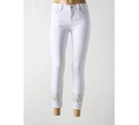 zac & zoe jeans femme de couleur blanc