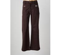 zac & zoe pantalons femme de couleur marron