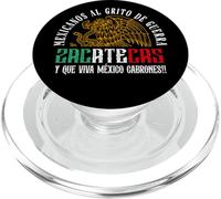 Zacatecas Mexico Mexicanos Al Grito De Guerra Mexican Pride PopSockets PopGrip pour MagSafe