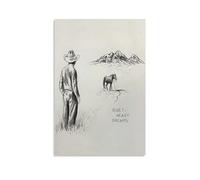 Zach Bryan Quiet Heavy Dreams 1 affiche sur toile pour décoration murale de salon, chambre à coucher, style sans cadre, 30 x 45 cm