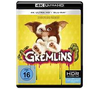 GREMLINS 1: KLEINE MONSTER - ZACH GALLIGAN,PHOEBE CATES, 2 ULTRA HD BLU-RAY NEUF