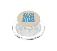Zach John King Logo Bleu PopSockets PopGrip pour MagSafe