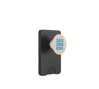 Zach John King Logo Bleu PopSockets PopWallet pour MagSafe