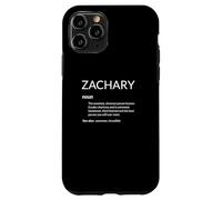 Zachary is The Best Funny Name Definition Zach Zachary Coque pour iPhone 11 Pro