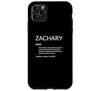 Zachary is The Best Funny Name Definition Zach Zachary Coque pour iPhone 11 Pro Max