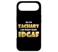 Zachary Joke IDGAF Funny Meme Halloween Zach Costume Zachary Coque pour iPhone Air