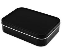 Zach's Capsules Boîte à tabac compacte en métal pour tabac noir, herbes, épices et petits objets - Durable, rangement élégant pour voyage, maison ou usage quotidien