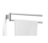 Zack Atore Porte-serviettes - 46cm - double - rotatif - inox 40424