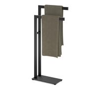 Zack LINEA Porte-serviettes - 80x40x30cm - double - noir 40593