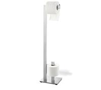 Zack LINEA Serviteur WC - 73x15x18cm - autoportant - acier inoxydable 40379