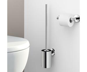 Zack SCALA Porte-brosse WC avec brosse, 40055,