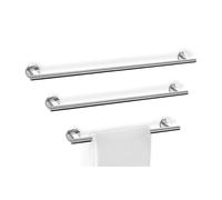 Zack SCALA Porte-serviettes - 51cm - simple - inox poli brillant 40056