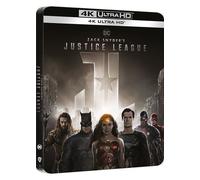 Zack Snyder's Justice League - 4k Ultra Hd - Édition Steelbook Limitée