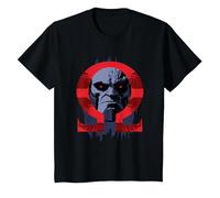 Zack Snyder's Justice League Darkseid Omega T-Shirt, Enfant, Noir, 3 Ans