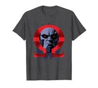 Zack Snyder's Justice League Darkseid Omega T-Shirt, Homme, Chiné Foncé, XL