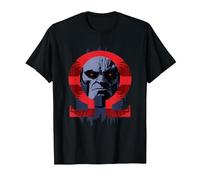 Zack Snyder's Justice League Darkseid Omega T-Shirt, Homme, Noir, M