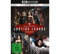 ZACK SNYDER'S JUSTICE LEAGUE TRILOGY 8 ULTRA HD BLU-RAY NEUF