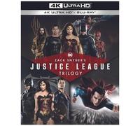 Zack Snyder's Justice League Trilogy [Ultra Hd] With Blu-Ray, 4k Mastering, Boxed Set