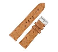 ZacLAy Bracelet De Montre En Cuir Vintage 18Mm 20Mm 22Mm, Motif D'Autruche, Ceinture, Accessoires De Montre, bronzer, 22mm
