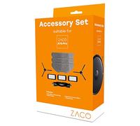 ZACO A11s Pro Kit d'accessoires d'origine pour Robot aspirateur et Robots, pièces de Rechange avec Filtre à Particules Fines, brosses latérales, lingettes et Brosse Principale