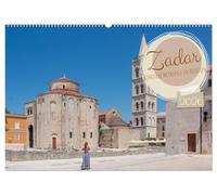 Zadar - Römische Metropole in Kroatien (Wandkalender 2026 DIN A2 quer), CALVENDO Monatskalender: Unser Kalender mit Motiven aus der ehemals römischen ... Pracht dieser Stadt in jedem Monat ein.