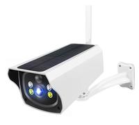 ZADCCS Caméras de sécurité, Caméra extérieure Solaire 4G 1080P HD 3G Carte SIM caméra IP de sécurité Panneau Surveillance alimentée par Batterie(WiFi,4G NO Battery x 128G)