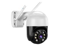 ZADCCS Caméras de sécurité, Caméra Intelligente PTZ 4K 8mp, Zoom numérique 5X, détection Humaine AI, vidéosurveillance sans Fil, IP, Protection de sécurité Iptv(8MP (4K) 128G Card)