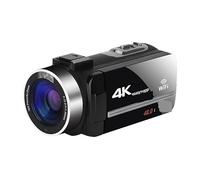 ZADCCS Caméscope caméra vidéo, 18X 4K Caméras Vidéo Numériques Time Lapse Vlog Caméscope for Blog Rotation Écran Tactile 48MP Enregistreur Photographique(16G SD Card,Standard)
