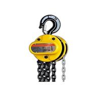 ZADCCS Grue à chaîne Manuelle de 5 tonnes for soulever Le Bloc de Grue à Levier de Main de Marchandises Lourdes 2 tonnes(9M)
