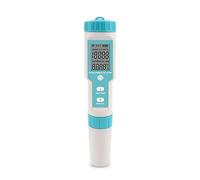 ZADCCS Testeur d'eau, 7 en 1 PH/TDS/EC/ORP/salinité/S. G/Compteur de température C-600 testeur de qualité de l'eau for l'eau Potable, ph-mètre d'aquarium pour Robinet, Aquarium(No Backlight)