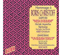 Zadek Hilde - Hommage a Boris Christoff: Messa Di Requiem. Un Requiem Tedesco