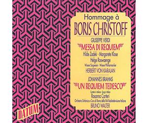Zadek Hilde - Hommage a Boris Christoff: Messa Di Requiem. Un Requiem Tedesco