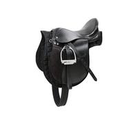 Zadel Haflinger leer zwart406319